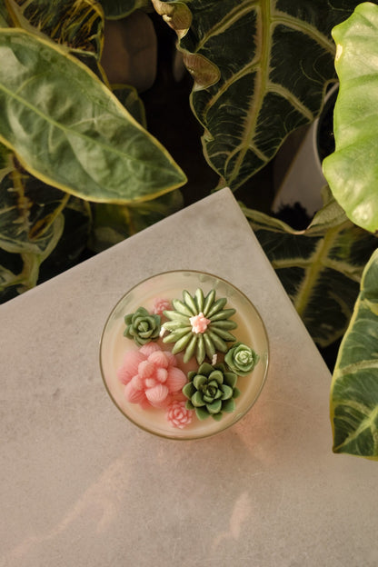 Neriah's Oasis - Terrarium Candle image 1