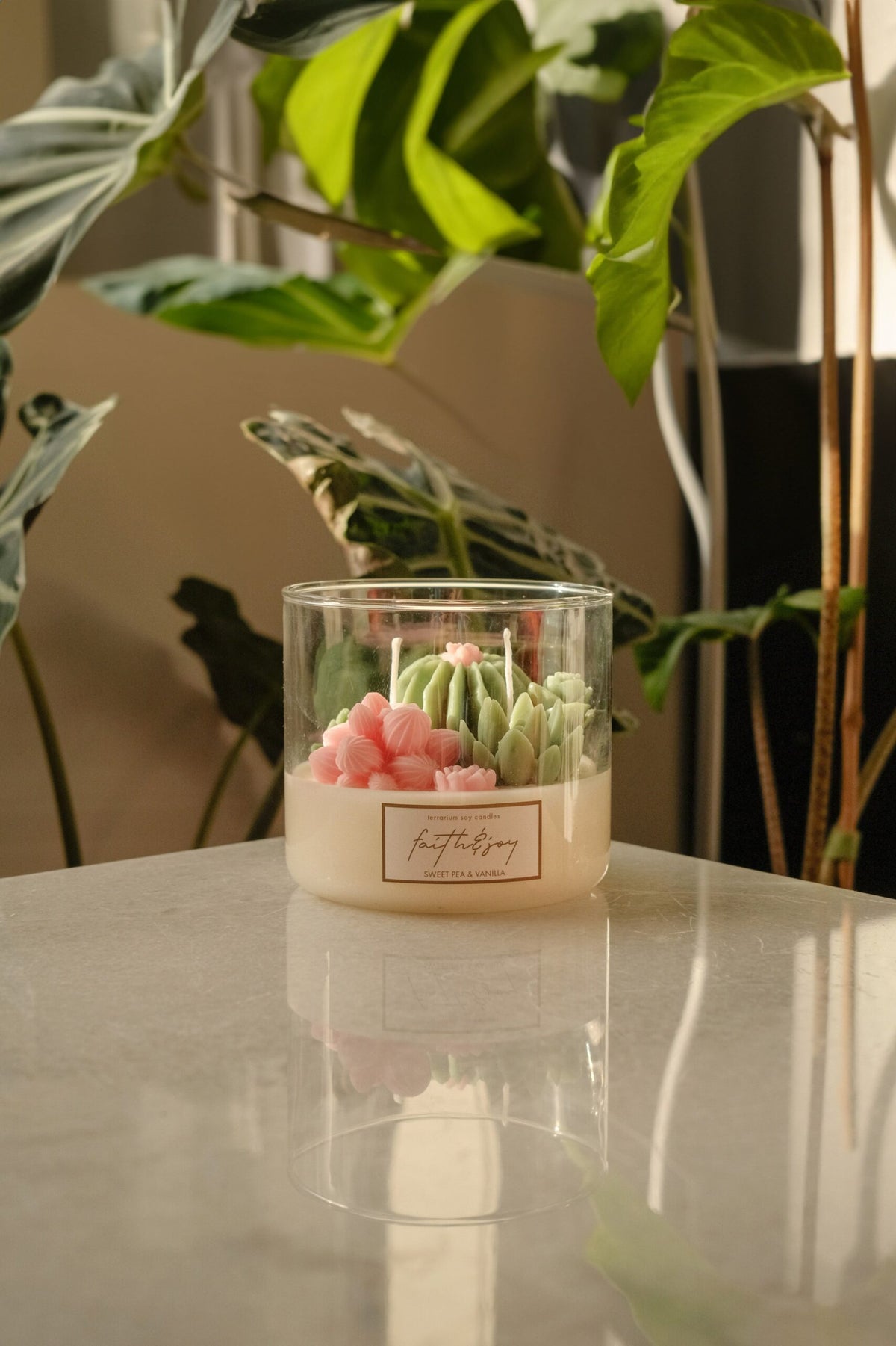 Neriah's Oasis - Terrarium Candle image 2