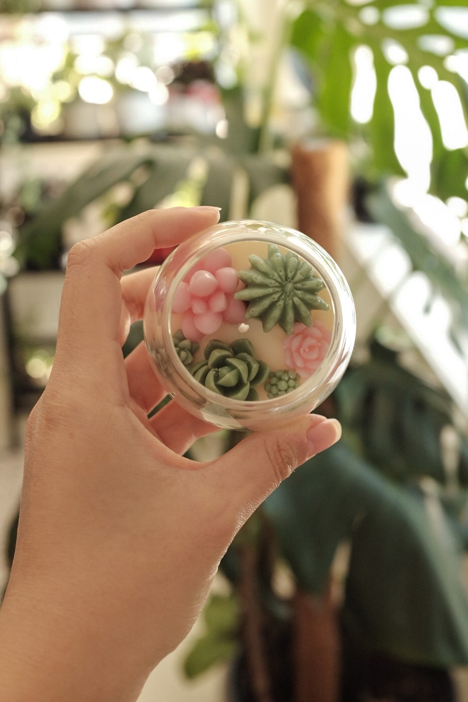 Judean Desert  - Mini Terrarium Candle image 1