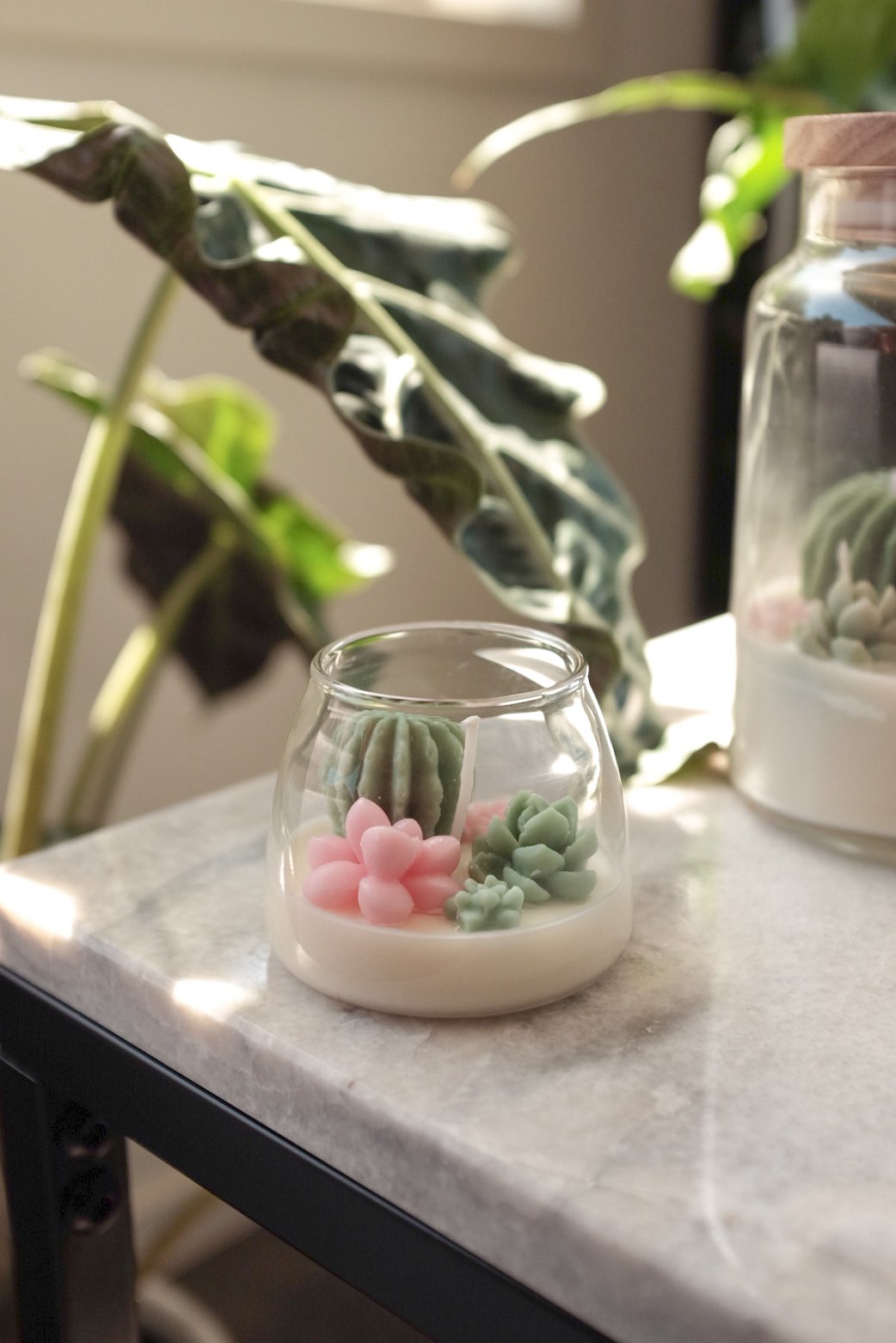 Judean Desert  - Mini Terrarium Candle image 0