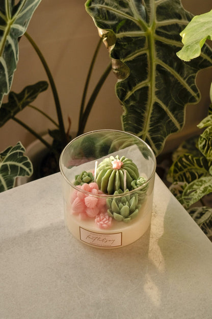 Neriah's Oasis - Terrarium Candle image 0