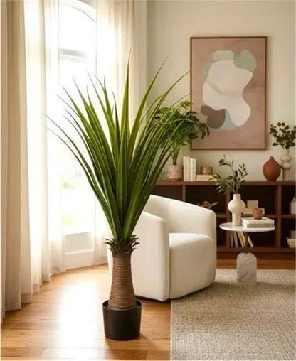 Planta Artificial Dracena 1.40m Toque Real Decoração