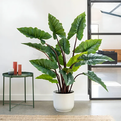Planta Artificial Zamioculca Decoração Sala Com 1.00m - imagem 4