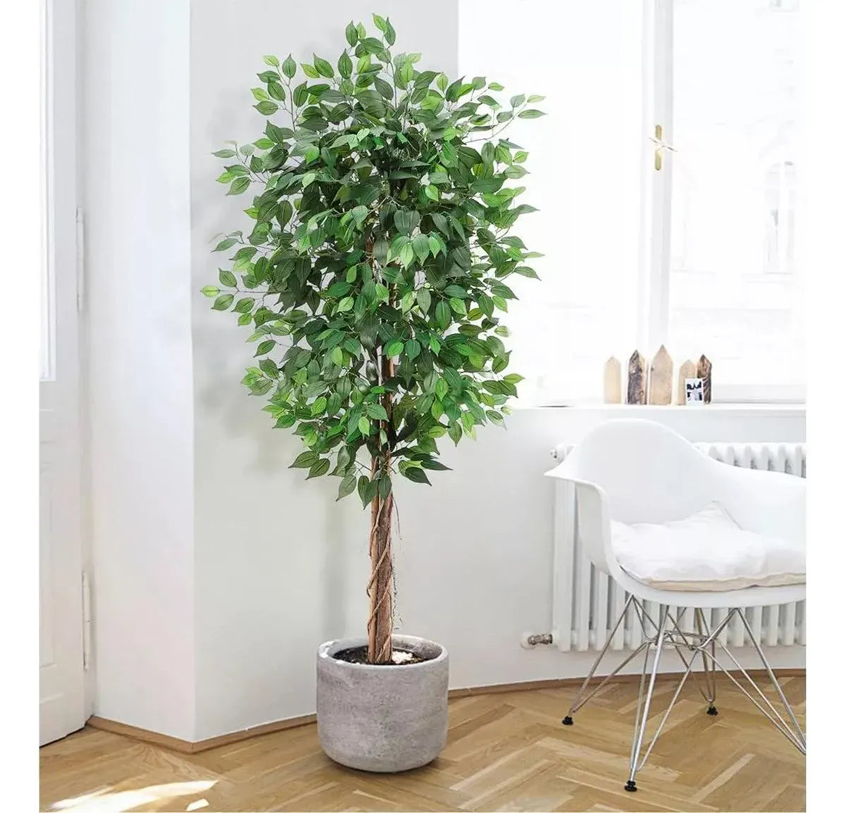 Oliveira Artificial Grande Para Decoração Sala Árvore 180cm - imagem 3