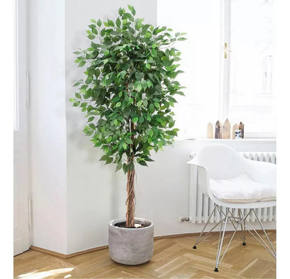 Ficus Lyrata Artificial Árvore Grande Para Sala Com 1.80m - imagem 4