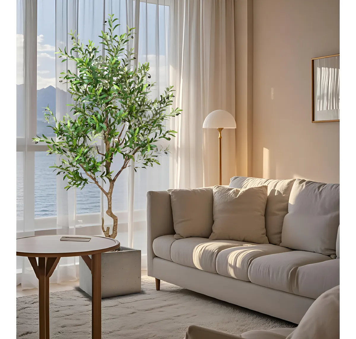 Oliveira Artificial Grande Para Decoração Sala Árvore 180cm