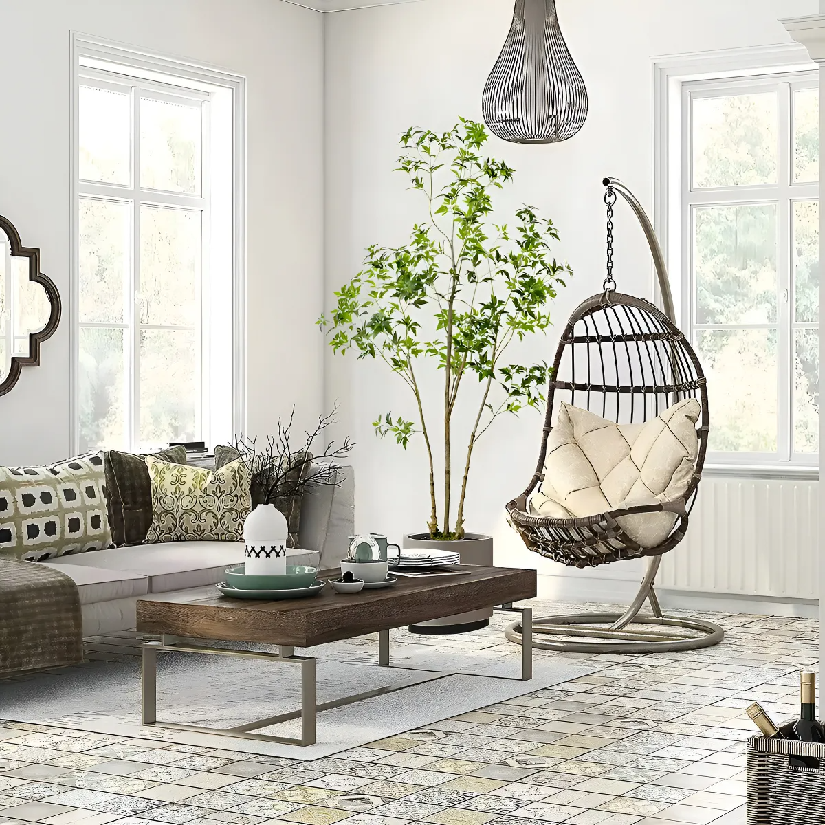 Palmeira Artificial Planta Real Toque Com 1.90m Premium - imagem 3